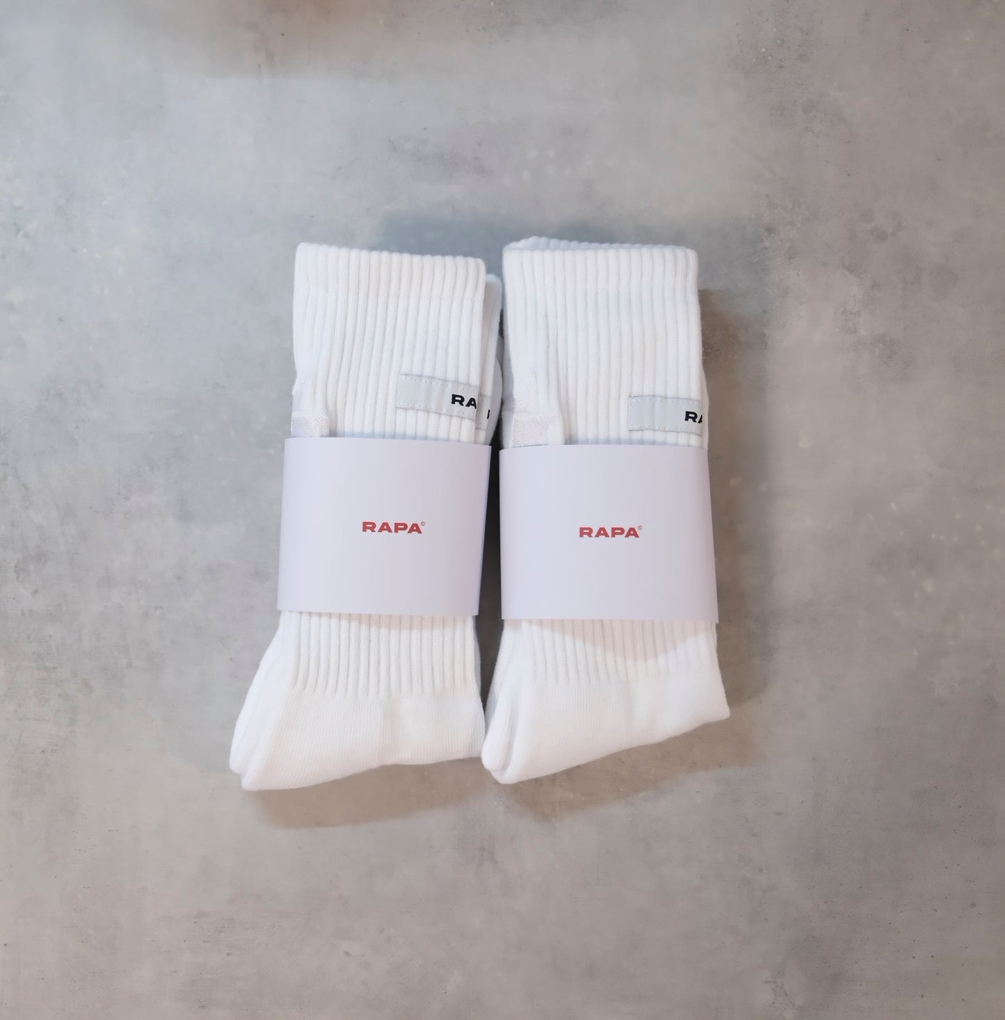 HYBRID SOCKS 白（2雙）